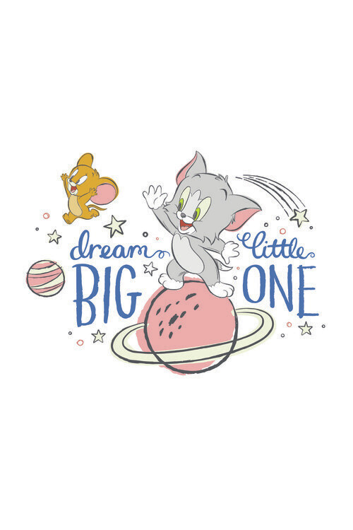 Europosters Plakát, Obraz - Tom and Jerry - Big dream, 26.7 × 40 cm