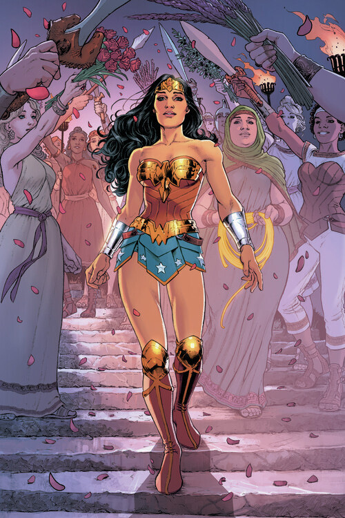Europosters Plakát, Obraz - Wonder Woman - Power, 26.7 × 40 cm