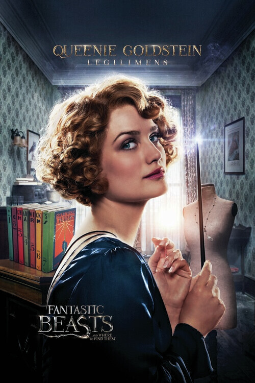 Europosters Plakát, Obraz - Fantastická zvířata - Queenie Goldstein, 26.7 × 40 cm