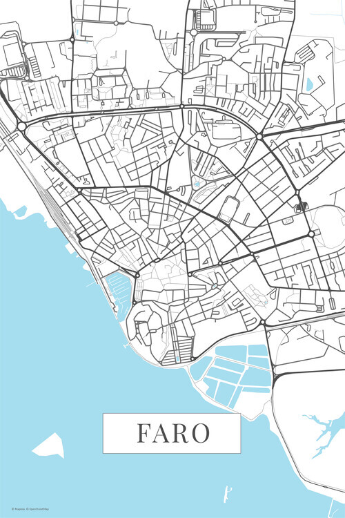 Europosters Plakát, Obraz - Faro white, 26.7 × 40 cm
