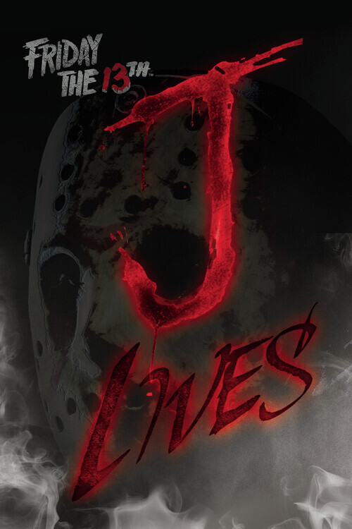 Europosters Plakát, Obraz - Friday The 13th - J lives, 26.7 × 40 cm