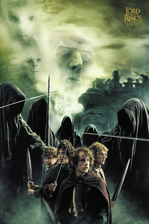 Europosters Plakát, Obraz - Pán prstenů - Přepadení na Amon Sûl, 26.7 × 40 cm