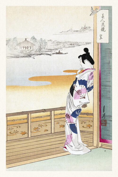 Ogata Gekko Plakát, Obraz - The Call of the Cuckoo, Ogata Gekko, 26.7 × 40 cm