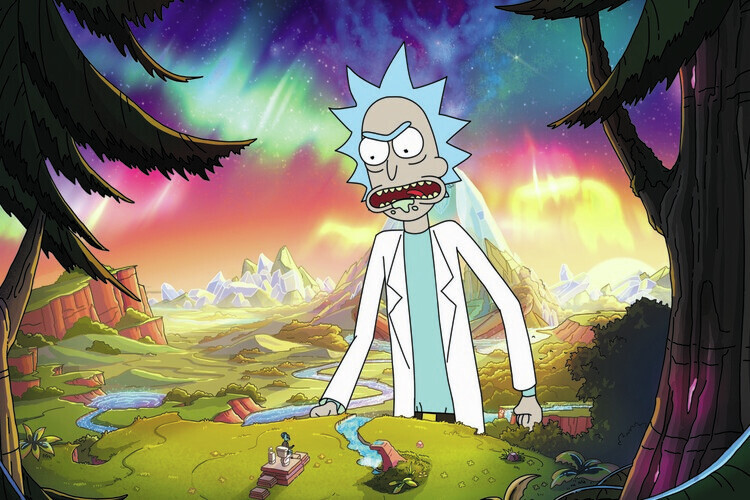 Europosters Plakát, Obraz - Rick & Morty - Giant, 40 × 26.7 cm