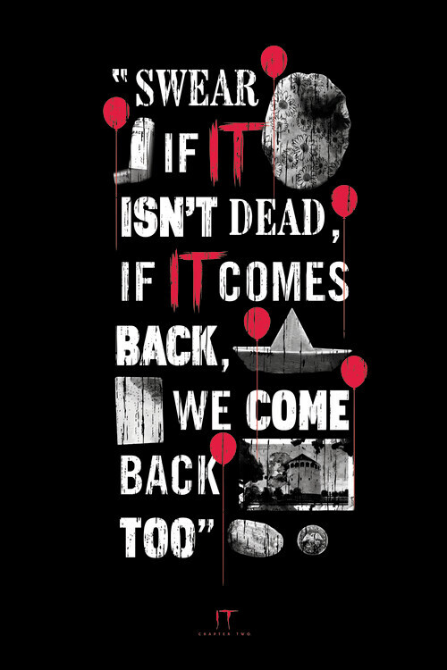 Europosters Plakát, Obraz - IT comes back, 26.7 × 40 cm