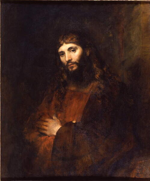 Rembrandt Harmensz. van Rijn Plakát, Obraz - Christ, Rembrandt Harmensz. van Rijn, 33.2 × 40 cm