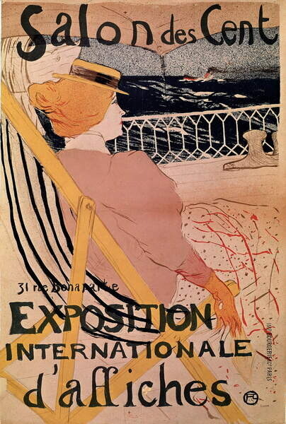 Toulouse-Lautrec, Henri de Plakát, Obraz - The Passengere of n. 54, Toulouse-Lautrec, Henri de, 26.7 × 40 cm