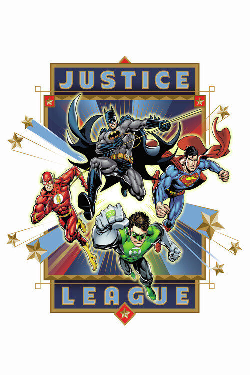 Europosters Plakát, Obraz - Justice League - Origin Volume 1, 26.7 × 40 cm
