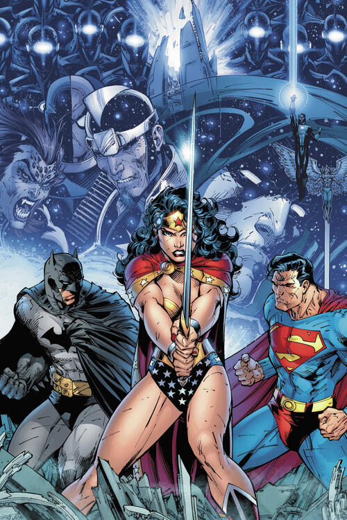 Europosters Plakát, Obraz - Justice League - Infinite crisis, 26.7 × 40 cm