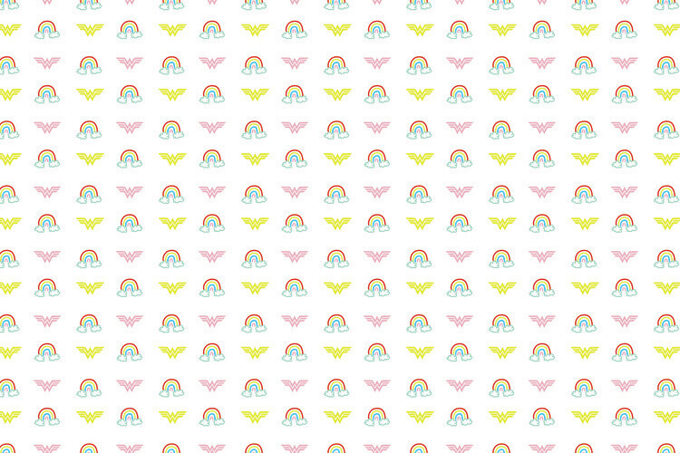 Europosters Plakát, Obraz - Wonder Woman - Logo, 40 × 26.7 cm