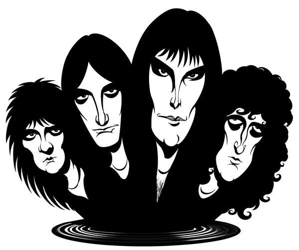 Osborne, Neale Plakát, Obraz - British rock band formed in 1971, Osborne, Neale, 40 × 33.4 cm