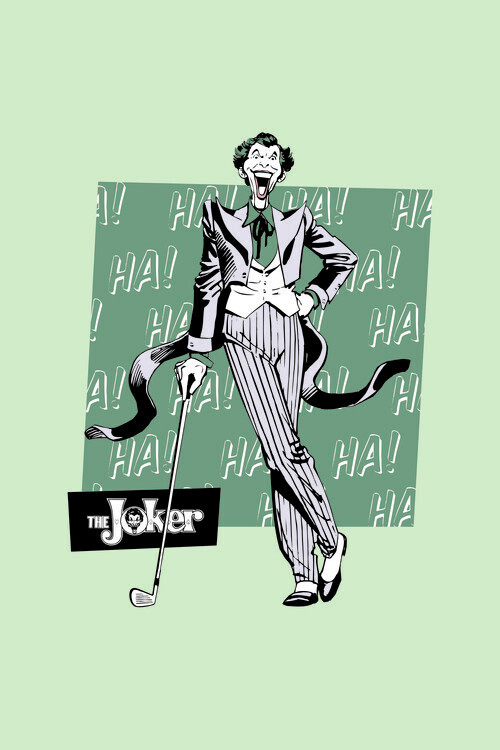 Europosters Plakát, Obraz - Joker - Haha, 26.7 × 40 cm