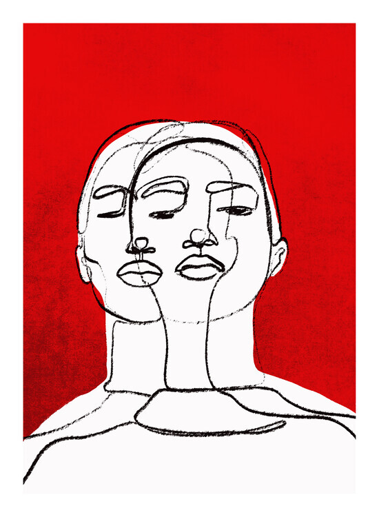 Treechild Plakát, Obraz - Twins, Treechild, 30 × 40 cm