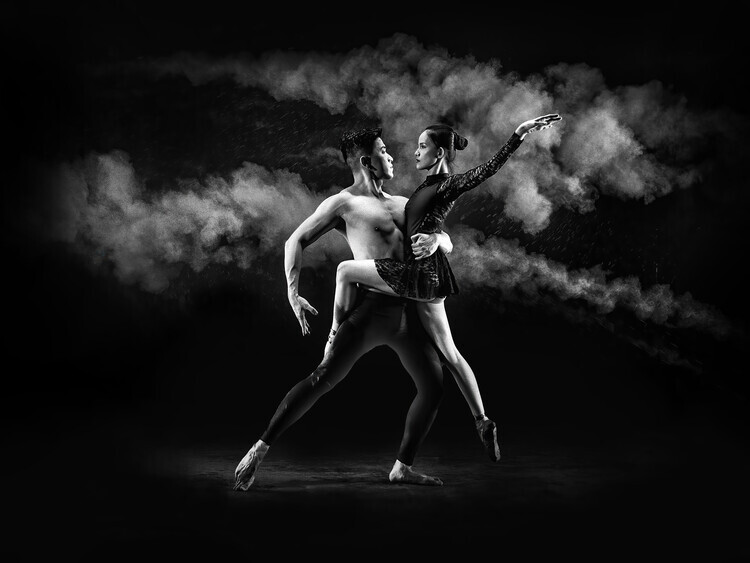 Antonyus Bunjamin (Abe) Plakát, Obraz - Couple Dance, Antonyus Bunjamin (Abe), 40 × 30 cm