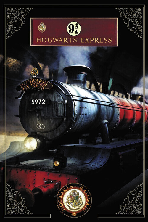 Europosters Plakát, Obraz - Harry Potter - The Hogwarts Express, 26.7 × 40 cm