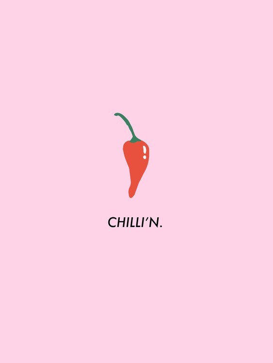 Aislinn Simmonds Plakát, Obraz - Chilli'n, Aislinn Simmonds, 30 × 40 cm