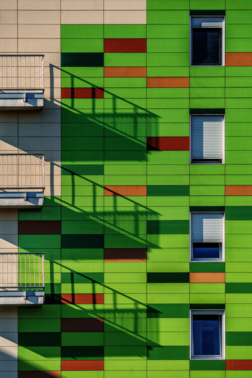 Ales Klabus Plakát, Obraz - Green House 2, Ales Klabus, 26.7 × 40 cm