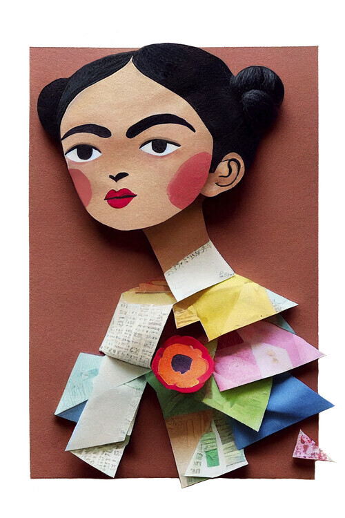 Treechild Plakát, Obraz - Frida (Paper Version), Treechild, 26.7 × 40 cm