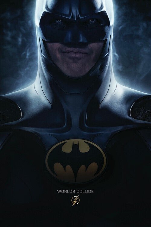 Europosters Plakát, Obraz - The Flash - Batman Worlds Collide, 26.7 × 40 cm