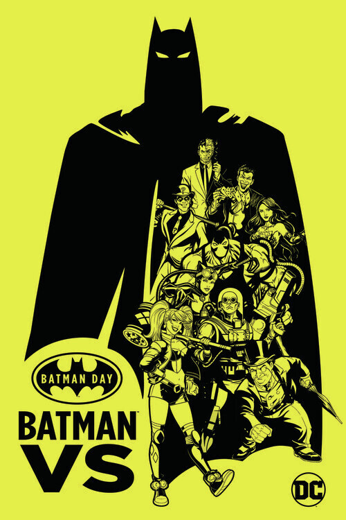 Europosters Plakát, Obraz - DC - Batman Day, 26.7 × 40 cm