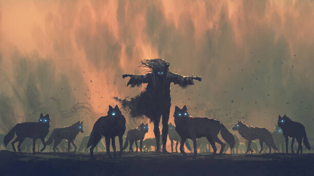 Grandfailure Plakát, Obraz - The leader of the wolf pack, Grandfailure, 40 × 22.2 cm