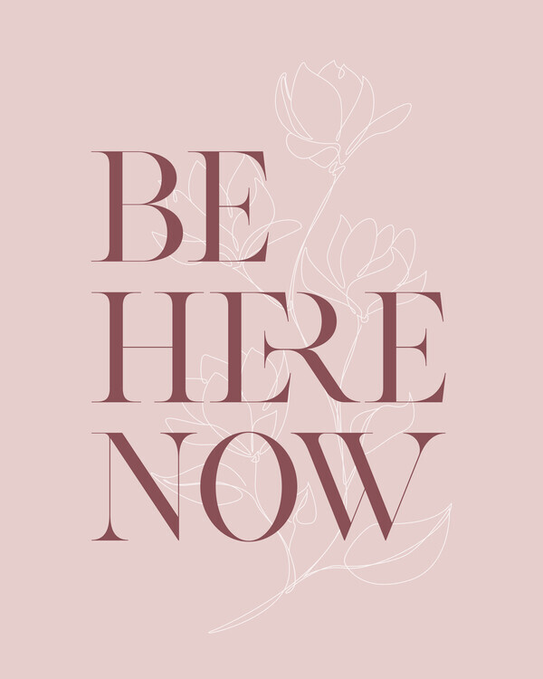 Beth Cai Plakát, Obraz - Be Here Now No3, Beth Cai, 30 × 40 cm