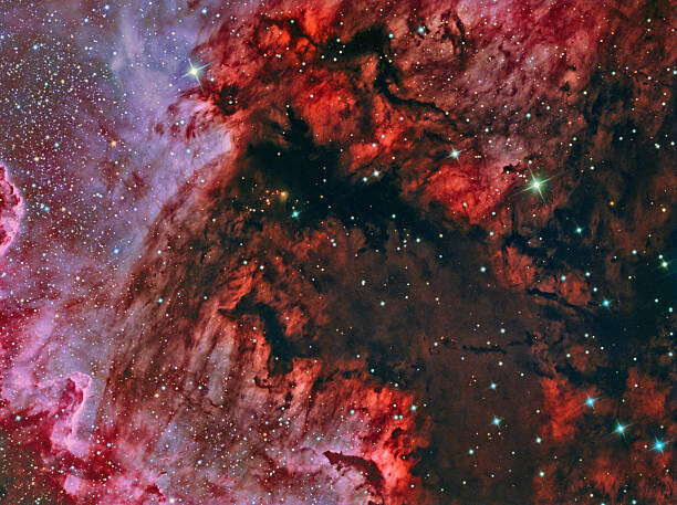 rwittich Plakát, Obraz - Gulf of Mexico in the North America Nebula NGC7000, rwittich, 40 × 30 cm