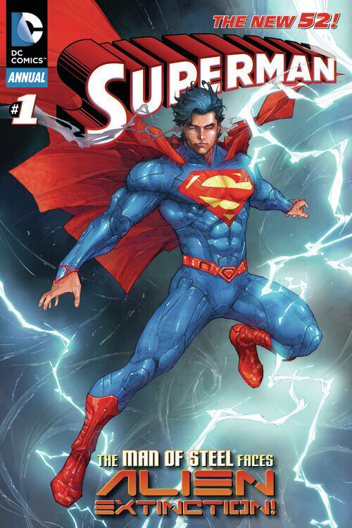 Europosters Plakát, Obraz - Superman Core - Alien Extinction, 26.7 × 40 cm
