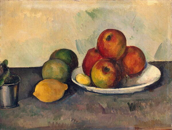 Cezanne, Paul Plakát, Obraz - Still life with Apples, c.1890, Cezanne, Paul, 40 × 30 cm