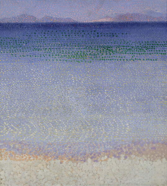 Henri-Edmond Cross Plakát, Obraz - The Iles d'Or (The Iles d'Hyeres, Var), c.1891-92, Henri-Edmond Cross, 35.8 × 40 cm