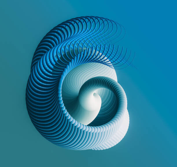 AerialPerspective Images Plakát, Obraz - Spirals, AerialPerspective Images, 40 × 40 cm