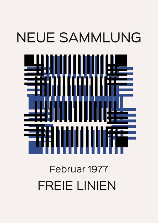 FINE FINE STUFF Plakát, Obraz - Neue Sammlung 02, FINE FINE STUFF, 30 × 40 cm