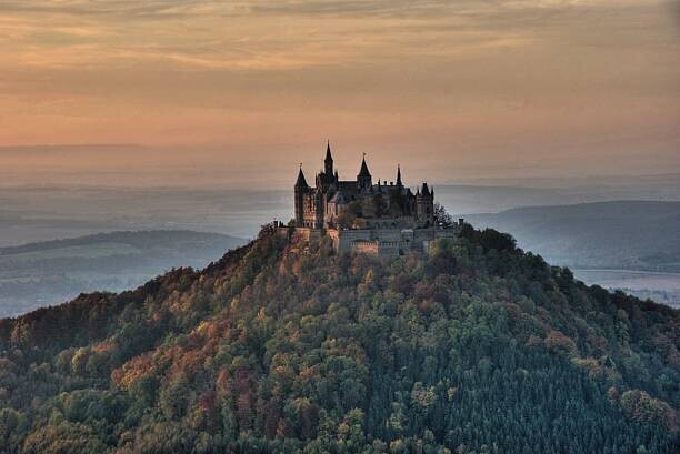 E. Johan Foster Plakát, Obraz - Hohenzollern Castle, E. Johan Foster, 40 × 26.7 cm