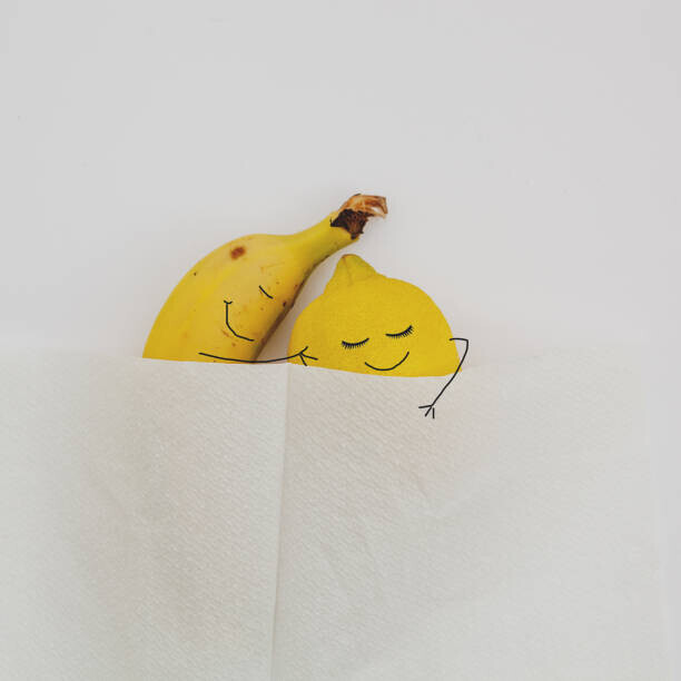 Carol Yepes Plakát, Obraz - fruit love, Carol Yepes, 40 × 40 cm