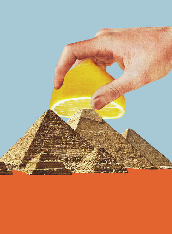 Circular Concepts Plakát, Obraz - Pyramides of Lemonade, Circular Concepts, 30 × 40 cm