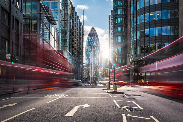 xavierarnau Plakát, Obraz - Financial district of London, xavierarnau, 40 × 26.7 cm