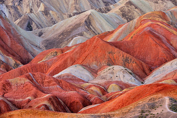 zorazhuang Plakát, Obraz - Zhangye Danxia Landform, Gansu, China, zorazhuang, 40 × 26.7 cm