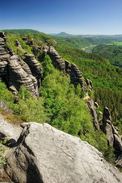 OndrejVladyka Plakát, Obraz - Sandstone rocks, OndrejVladyka, 26.7 × 40 cm