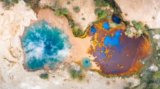 Roberto Moiola / Sysaworld Plakát, Obraz - Ala Lobet  geyser from above,, Roberto Moiola / Sysaworld, 40 × 22.2 cm