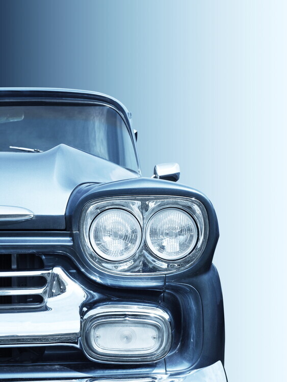 Beate Gube Plakát, Obraz - American classic car Pickup Apache 1958, Beate Gube, 30 × 40 cm