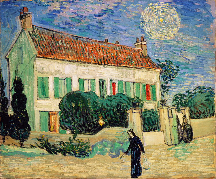 Vincent van Gogh Plakát, Obraz - Whitehousenight, Vincent van Gogh, 40 × 33.2 cm