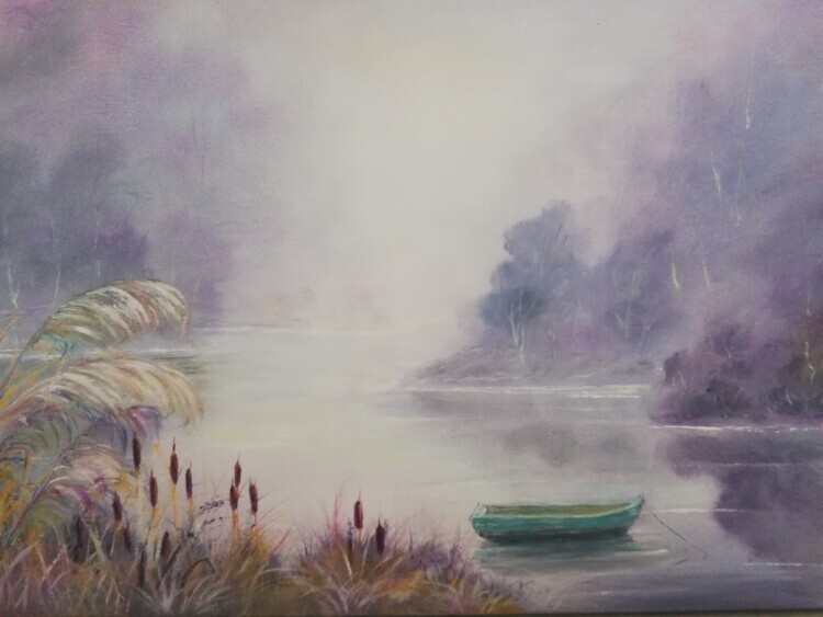 Annette Armitage Plakát, Obraz - Místy morning, Annette Armitage, 40 × 30 cm