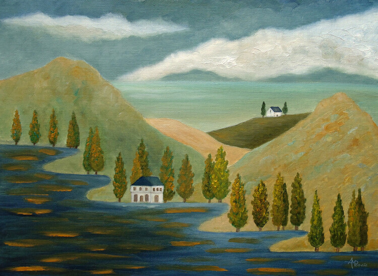 Angeles M. Pomata Plakát, Obraz - Dim, Angeles M. Pomata, 40 × 30 cm