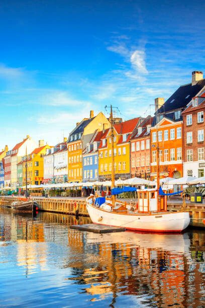 maydays Plakát, Obraz - Nyvatn canal in Copenhagen, maydays, 26.7 × 40 cm