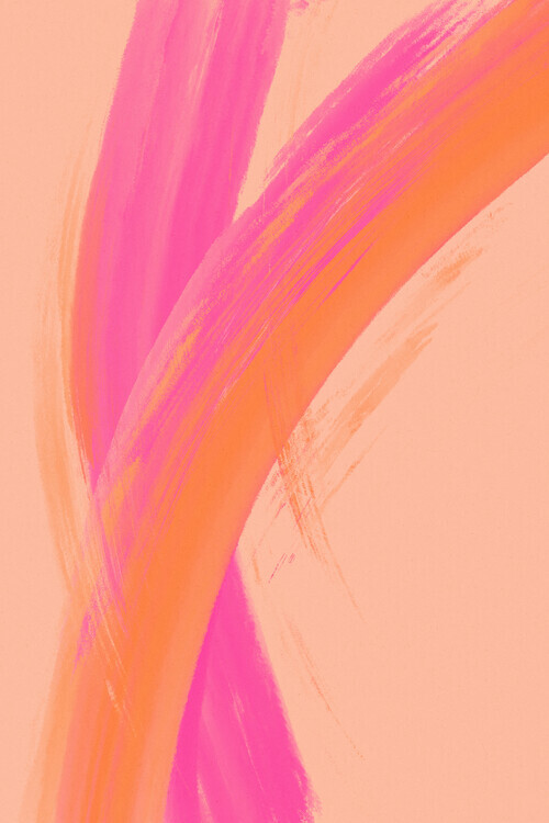 Treechild Plakát, Obraz - Color strokes, Treechild, 26.7 × 40 cm