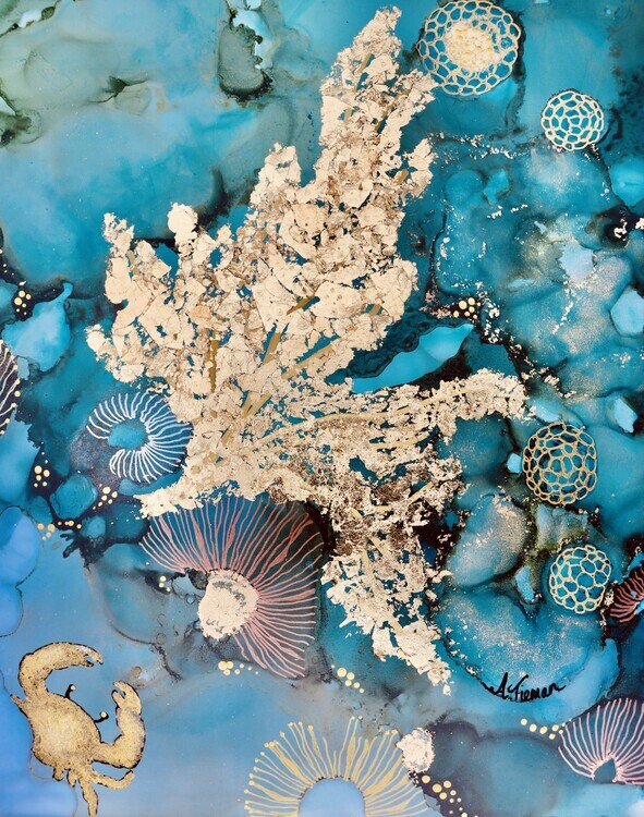 Amy Tieman Plakát, Obraz - Curiosity, Amy Tieman, 30 × 40 cm