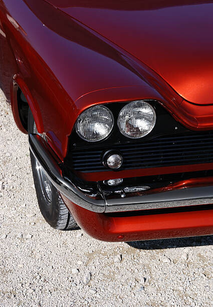 Fitzer Plakát, Obraz - vibrant american muscle car, Fitzer, 26.7 × 40 cm