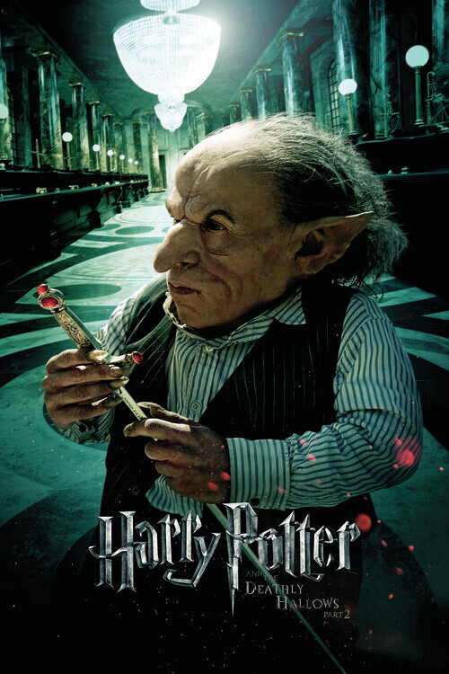 Europosters Plakát, Obraz - Harry Potter - Griphook, 26.7 × 40 cm