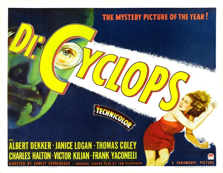 Europosters Plakát, Obraz - Dr Cyclops 05, 40 × 30 cm
