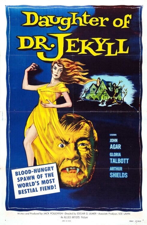 Europosters Plakát, Obraz - Daughter Of Dr Jekyll, 26.7 × 40 cm